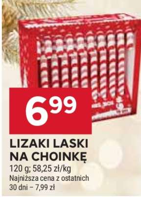 Lizaki laski na choinkę