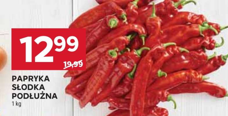 Papryka słodka podłużna