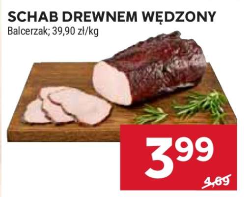 Schab drewnem wędzony