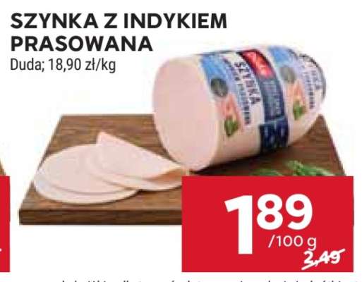 Szynka z indykiem prasowana*