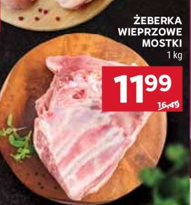 Żeberka wieprzowe mostki