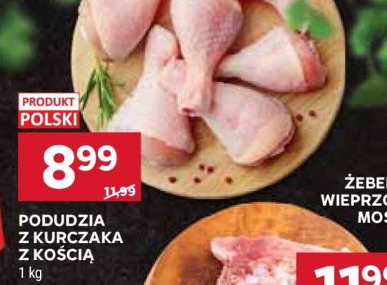 Podudzia z kurczaka z kością