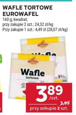 Wafle tortowe Eurowafel