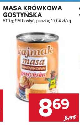 Masa krówkowa Gostyńska