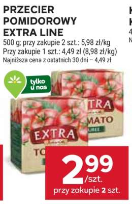 Przecier pomidorowy Extra Line