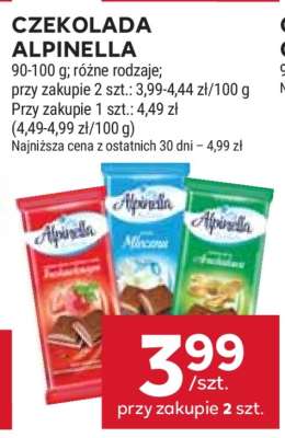 Czekolada Alpinella**