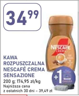 Kawa rozpuszczalna Nescafé Crema Sensazione