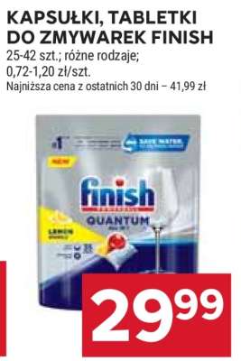 Kapsułki, tabletki do zmywarek Finish