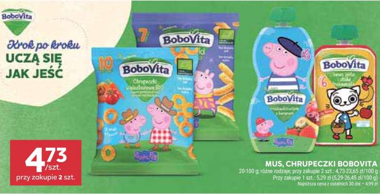 Mus, chrupeczki Bobovita