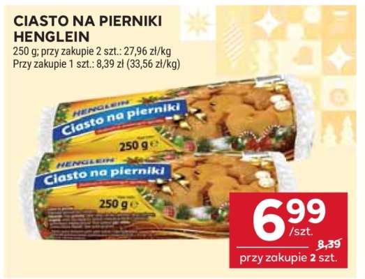 Ciasto na pierniki Henglein