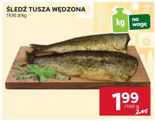 ŚLEDŹ TUSZA WĘDZONA