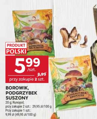 BOROWIK, PODGRZYBEK SUSZONY