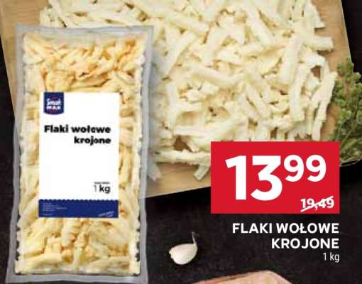 Flaki wołowe krojone