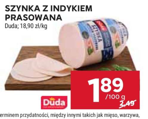 Szynka z indykiem prasowana*
