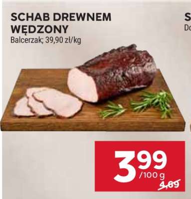 Schab drewnem wędzony