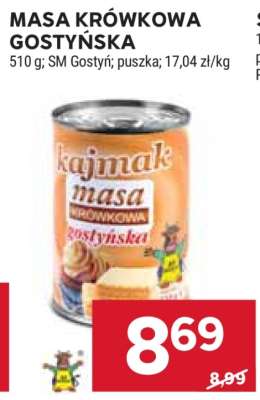Masa krówkowa Gostyńska