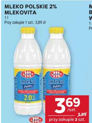 Mleko Polskie 2% Mlekovita