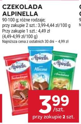 Czekolada Alpinella**