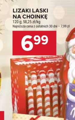 Lizaki laski na choinkę