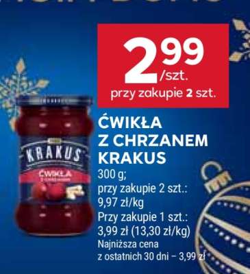 Ćwikła z chrzanem Krakus