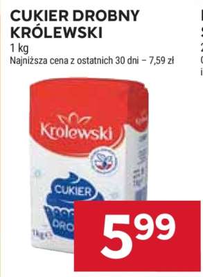 Cukier drobny Królewski