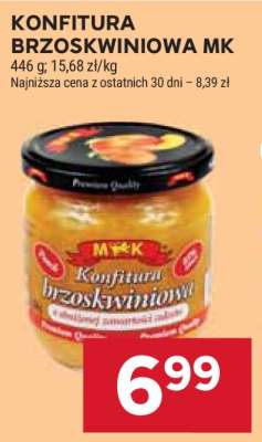 Konfitura brzoskwiniowa MK