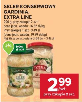 SELER KONSERWOWY GARDINIA, EXTRA LINE