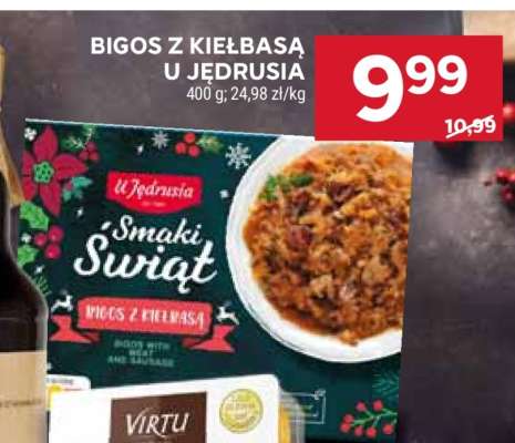 Bigos z kiełbasą U Jędrusia