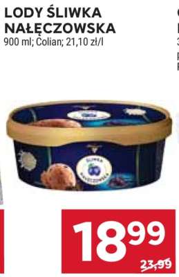 Lody Śliwka Nałęczowska