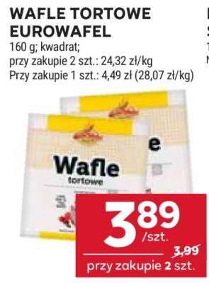 Wafle tortowe Eurowafel