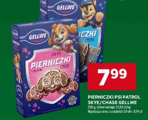 Pierniczki Psi Patrol Skye/Chase Gellwe