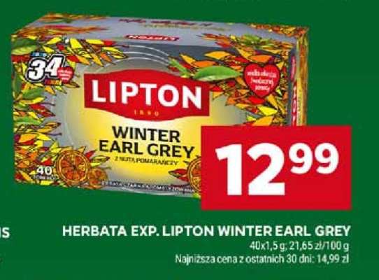 Herbata Exp. Lipton Winter Earl Grey