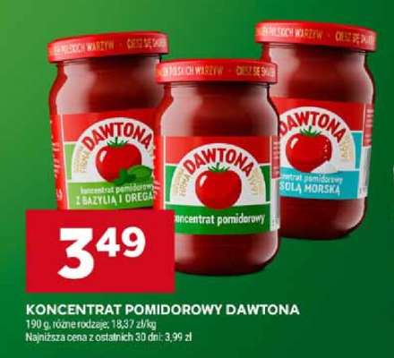 Koncentrat pomidorowy Dawtona