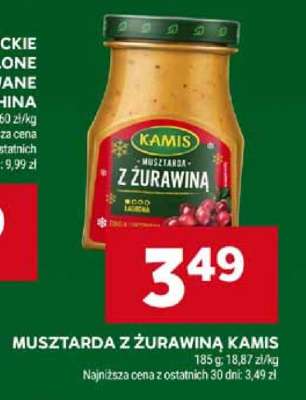 Musztarda z żurawiną Kamis