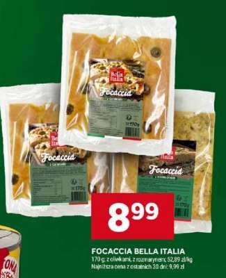 FOCACCIA BELLA ITALIA