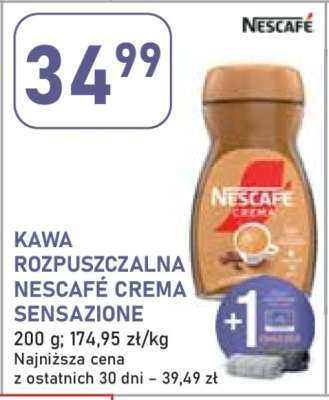 Kawa rozpuszczalna Nescafé Crema Sensazione