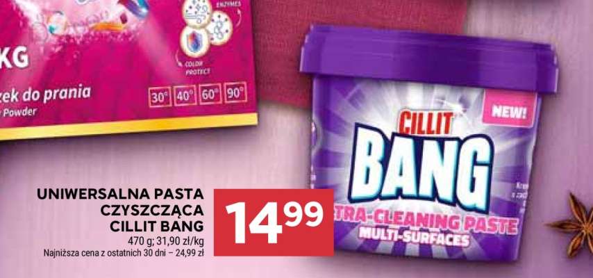 Uniwersalna pasta czyszcząca Cillit Bang