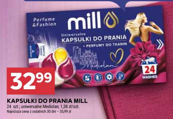 Kapsułki do prania Mill