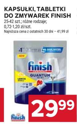 Kapsułki, tabletki do zmywarek Finish