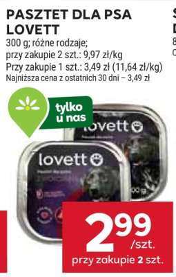 Pasztet dla psa Lovett