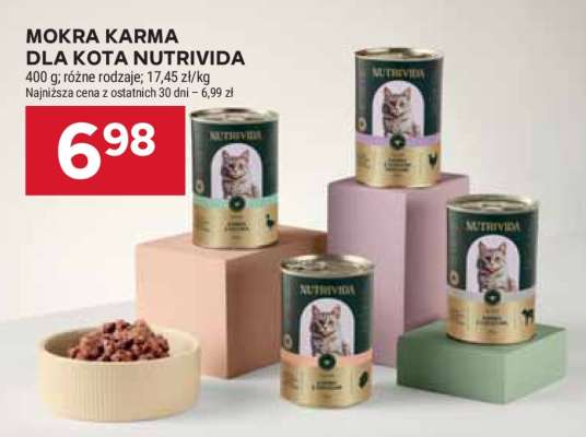 Mokra karma dla kota Nutrivida