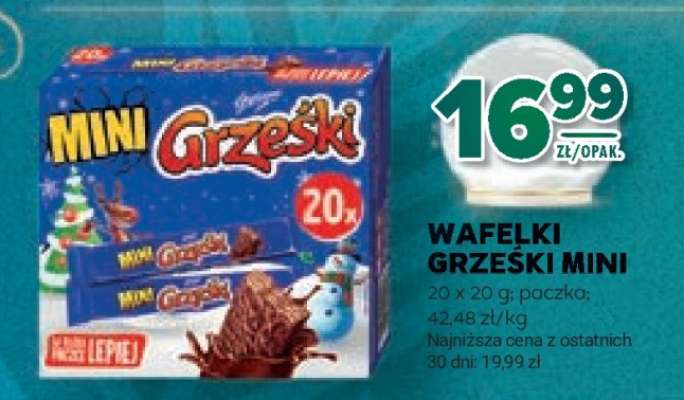 Wafelki Grześki Mini