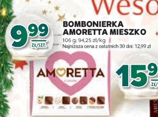 Bombonierka AMORETTA MIESZKO