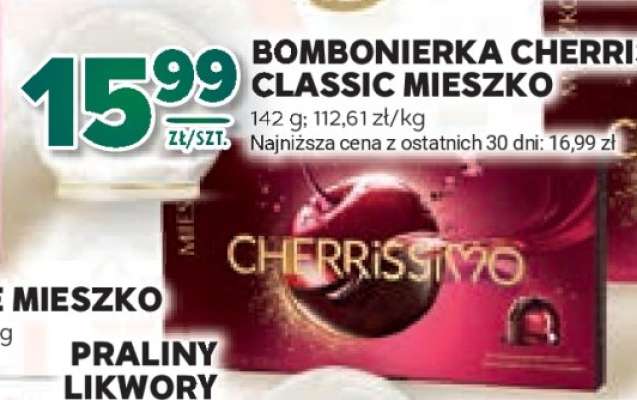 Bombonierka Cherrissimo Classic Mieszko