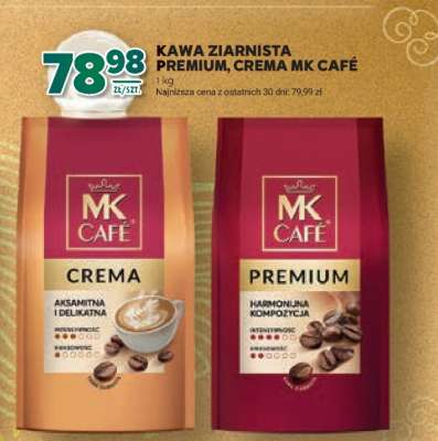 Kawa Ziarnista Premium, Crema MK Café