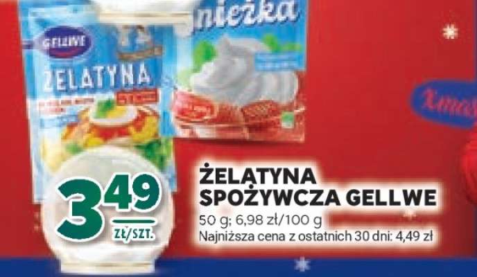 Żelatyna spożywcza Gellwe