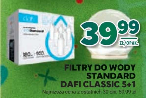 Filtry do wody Standard Dafi Classic 5+1