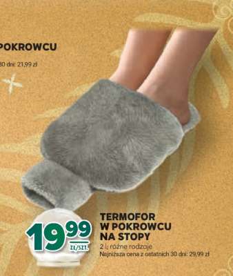 Termofor w pokrowcu na stopy