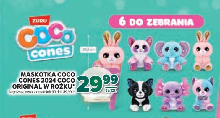 Maskotka Coco Cones 2024 Coco Original w rożku