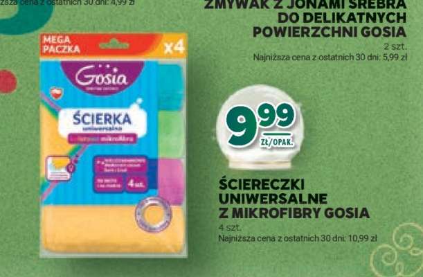 Ściereczki uniwersalne z mikrofibry Gosia